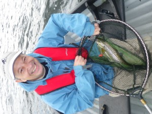 One happy angler..